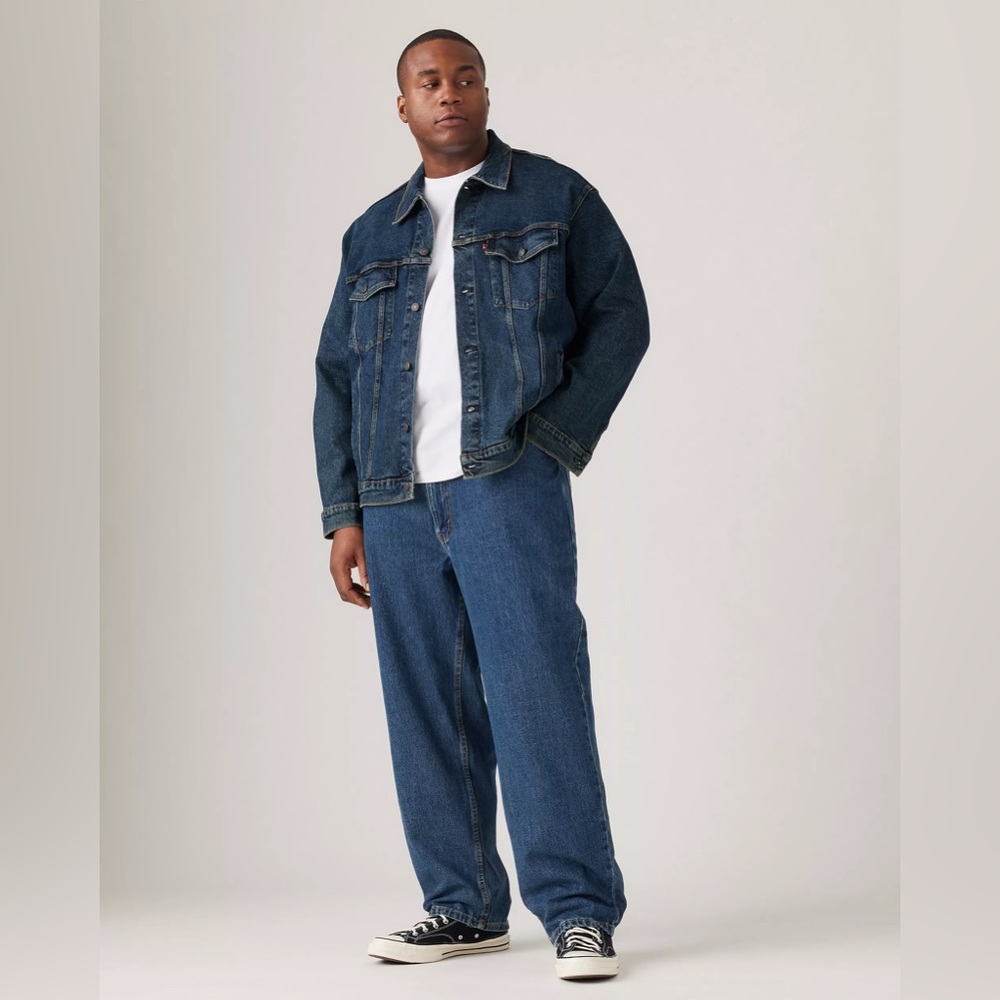 Levi’s 550 Relaxed Fit Men’s Jeans 44x34 (Big & Tall) - Dark Stonewash